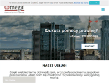 Tablet Screenshot of omega-kancelaria.pl